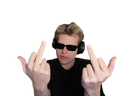 Doppelmittelfinger emote
