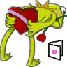 kermitGapeValentine emote