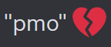 pmo emote