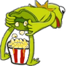 kermitgapePopcorn emote