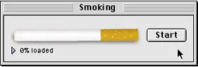 Smoking emote