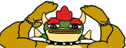 bowserWide emote