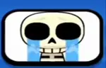 CryingSkelly emote