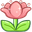 flower badge