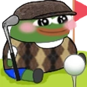 peepoSitGolf emote in 7TV