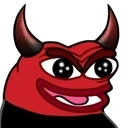 DEvil emote in 7TV