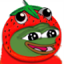 peepoStrawberry emote in 7TV