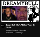 Dreamybull Hits 1.7 Billion Views On TikTok 